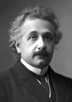 Albert Einstein — who recognized Bose's genius
