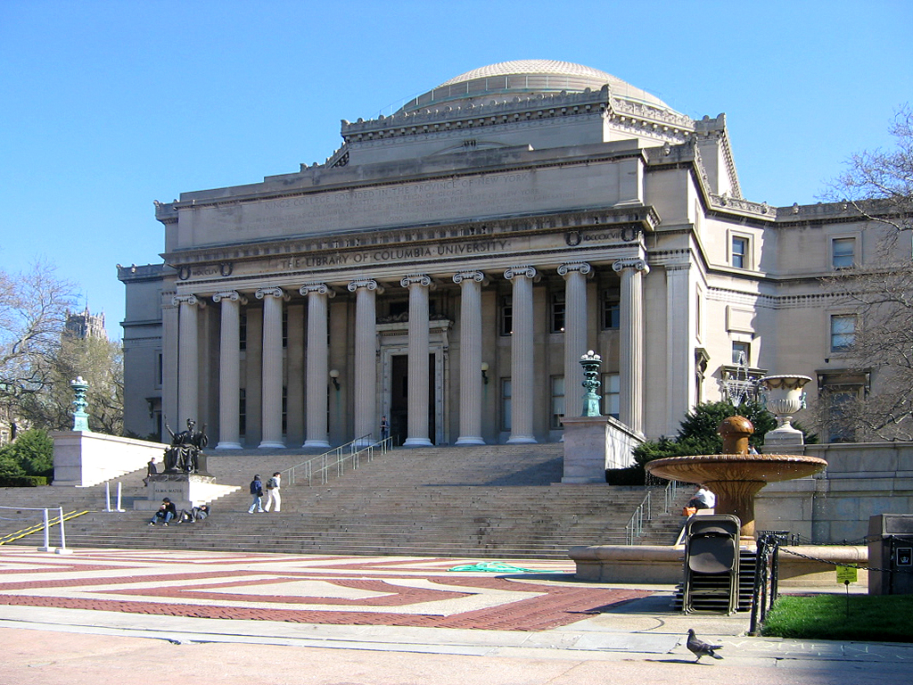 Low Memorial Library at Columbia University, where Schulzrinne has taught since 1998